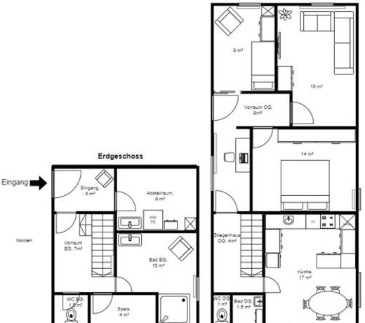 Neu renoviertes, behagliches Haus