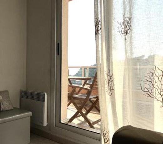 Coquet appartement avec terrasse sur la mer