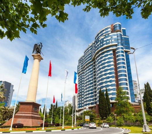 Apartamenty v centre Soci Sagal po Krasnoj plosadi