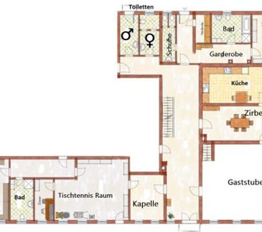 Landvilla Theresien-Gut, 20 - 25 Personen