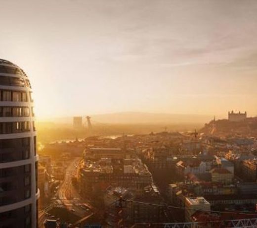 Castle view and city skyline view, Sky Park residence