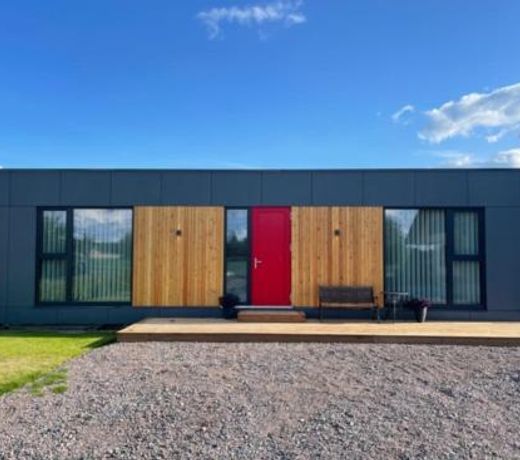 Modern accommodation close to lake and nature