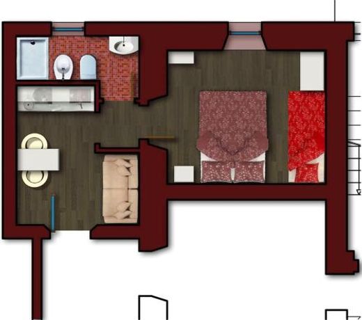 One bedroom appartement with shared pool and wifi at Montalto delle Marche
