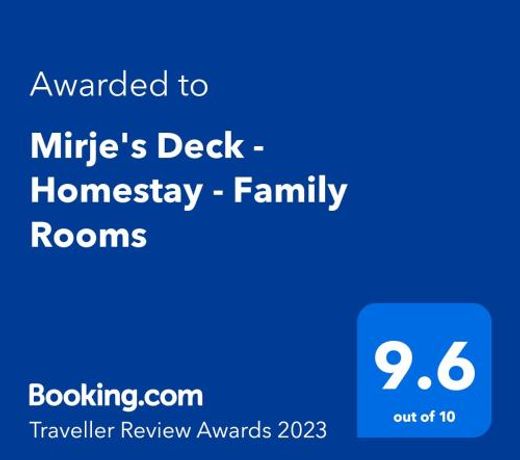 Mirje's Deck - Homestay - Family Rooms