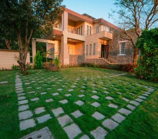 SaffronStays Forest Trails - pool villa with forest views