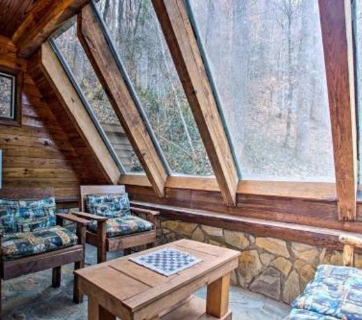Riverside Cabin with Deck by Hiking Trails and Fishing