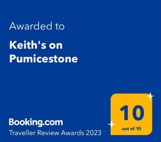 Keith's on Pumicestone, 1 of the 4 most popular units on Bribie