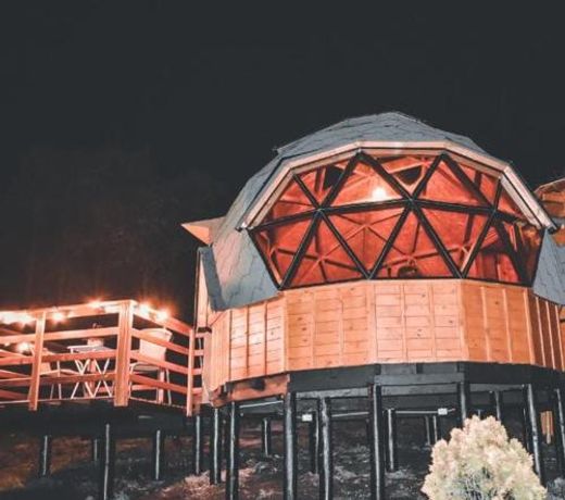 Glamping - Domo el FrailejÃ³n con Jacuzzi