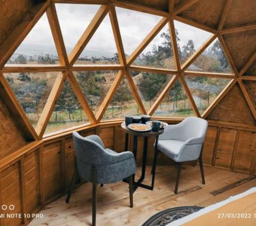 Glamping - Domo el FrailejÃ³n con Jacuzzi