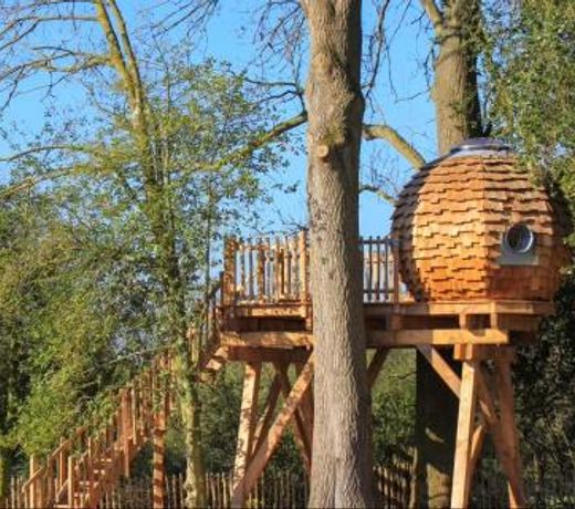 Cabane sur pilotis