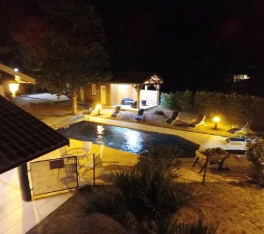 Villa de 6 chambres avec piscine privee jardin clos et wifi a Sainte Eulalie en Born
