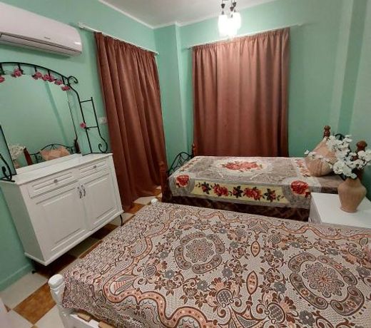 Coral flat with 2 bedrooms and 3 balconies .