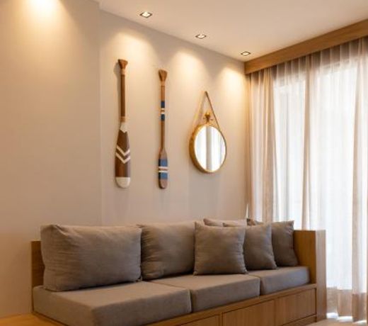 Kalug - VISTA MAR, dois quartos CASAL, suíte com SMART TV, academia e WI-FI 350mbps na Praia dos Milionários