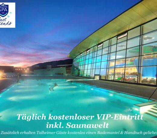 TALHEIMER Grias di & Hoamat since 1958 inklusive Therme TAUERN SPA & Jokercard