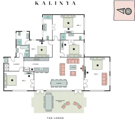 Kalinya Estate Platinum- Homestead, Lodge & Barn- up to 34 guests