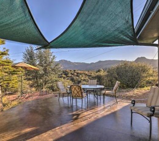 Prescott Home on 3 Acres with Granite Mountain Views