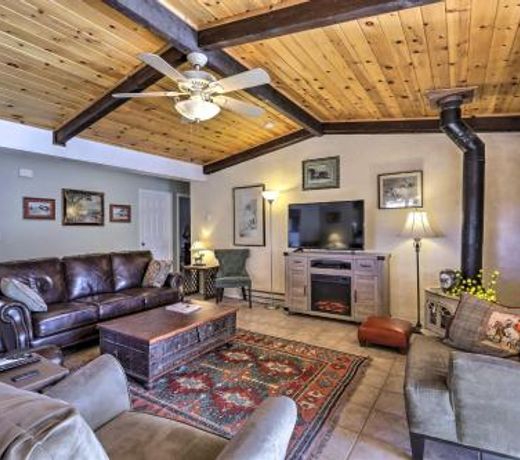 Prescott Home on 3 Acres with Granite Mountain Views