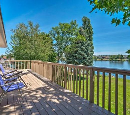 Lake House with Dock and Hot Tub 1Mi to Surf n Slide