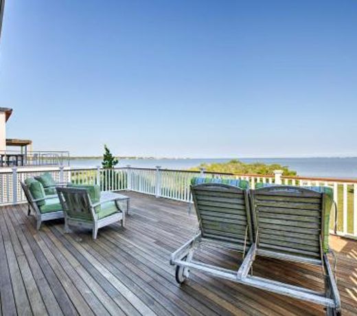 Luxe East Quogue Waterfront Home with Sandy Beach!