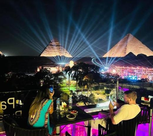 PANORAMA view pyramids
