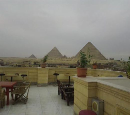 Zeina pyramids view