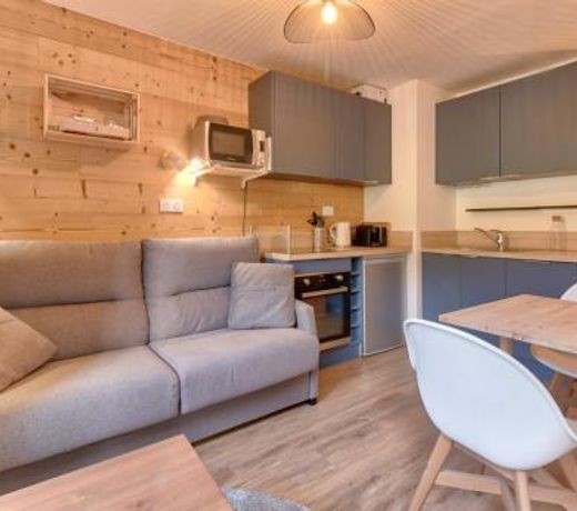 Detente au pied des pistes en famille