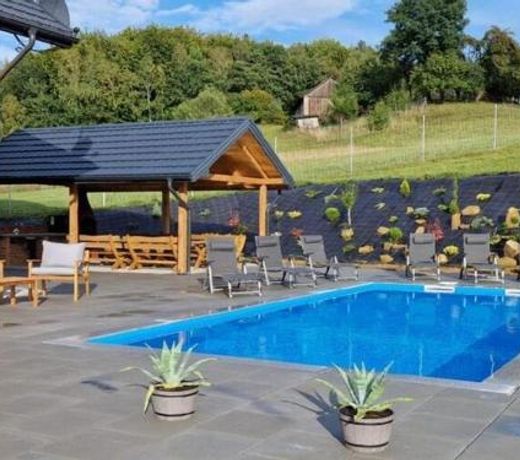 Comfortable holiday home with a swimming pool for 12 people