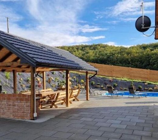 Comfortable holiday home with a swimming pool for 12 people