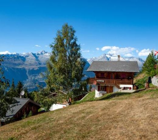 Chalet Saflischmannli auf der Alpe Rosswald