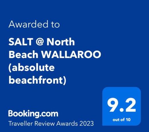 SALT @ North Beach WALLAROO (absolute beachfront)