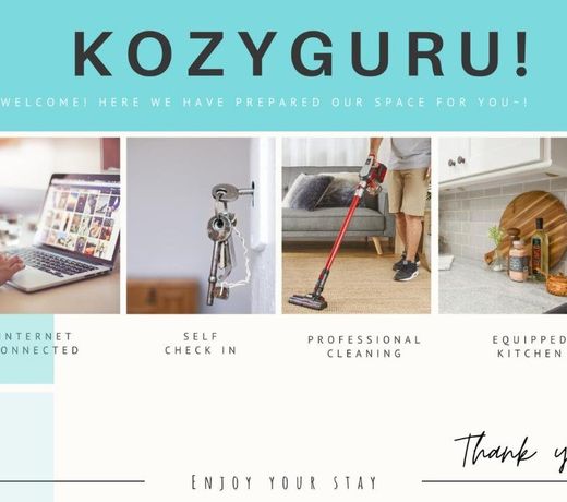 KOZYGURU Campsie Oldie-but-goodie look 4 Bed House NCA011