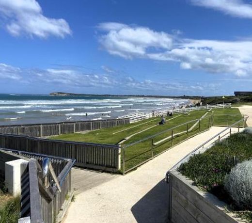 Field By The Beach