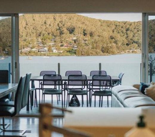 11 East Gosford Luxury Waterfront House with Private Wharf