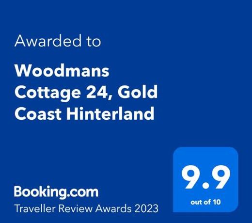 Woodmans Cottage 24, Gold Coast Hinterland