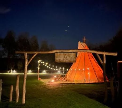 Tipi Marie Glamping in style met hottub