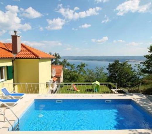 Villa Maruncela with sea and island views, 5 bedrooms, private pool, gym