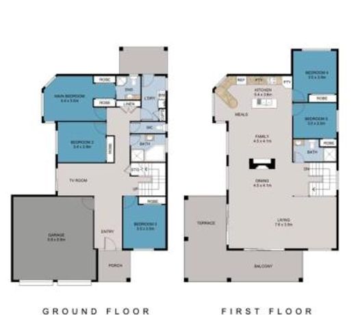 Cheerful/family friendly home with water views