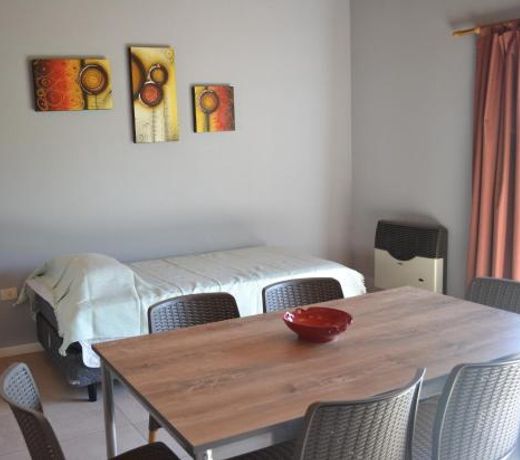 Departamento completo, cochera, parrilla. Zona Parque Central