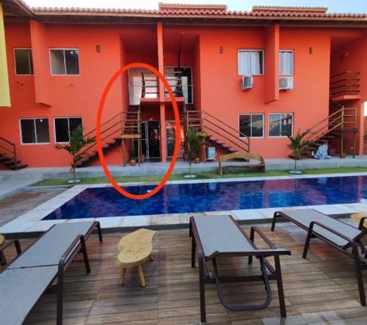 Casa na praia com piscina