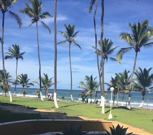 Village pe na areia com limpeza