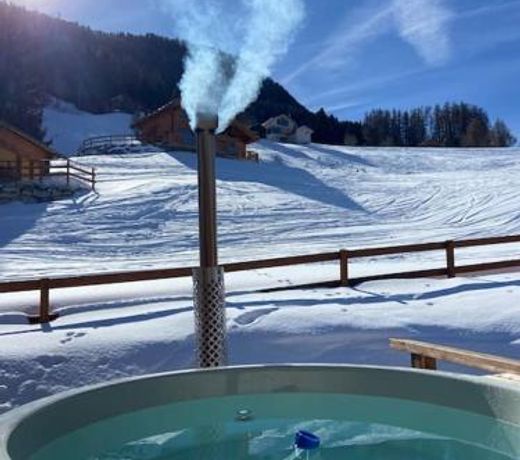 Ski in out Swiss Alps Chalet Charelle by Jolidi