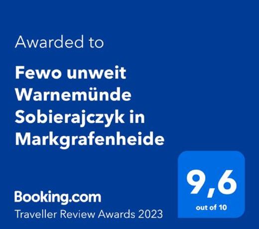 Fewo unweit Warnemunde Sobierajczyk in Markgrafenheide