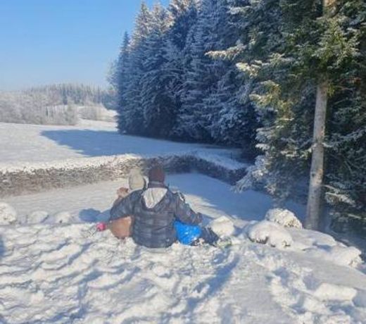 Ferienwohnung im AllgÃ¤u mit Bergsicht
