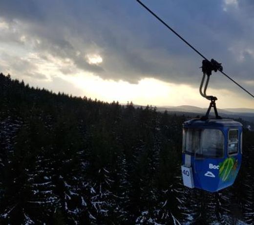 Harz mit Herz, Infrarotsauna, E-Kamin, Herzdusche