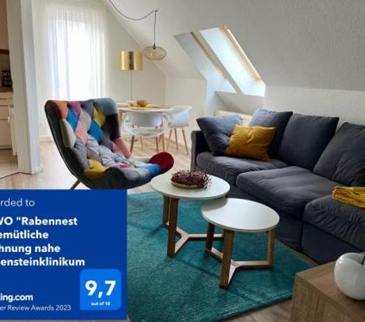 FEWO "Rabennest " Gemutliche Wohnung nahe Rabensteinklinikum - kein separates Schlafzimmer, Studiowohnung
