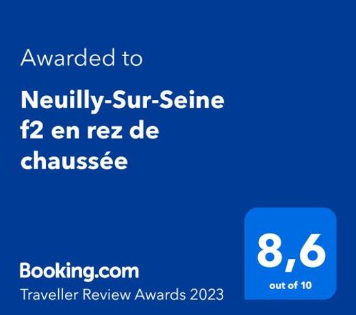 Neuilly-Sur-Seine f2 en rez de chaussée