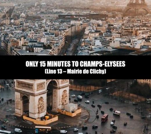 Suite L'éclipse Paris, logement avec jacuzzi, à 10 minutes des Champs Elysées