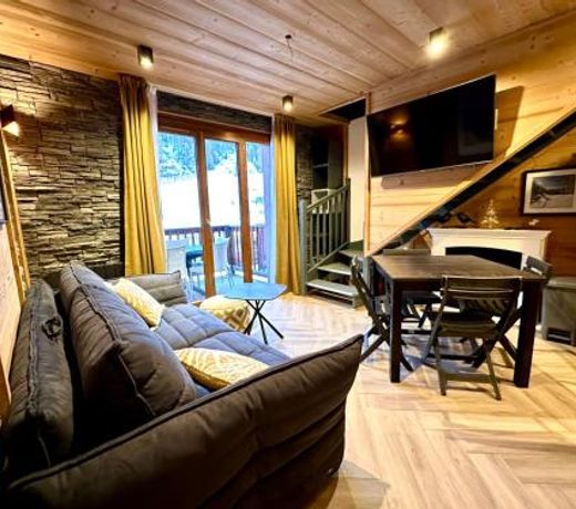 Duplex rénové - 2 chambres 7 personnes vue pistes