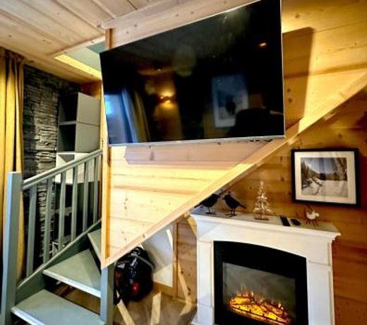 Duplex rénové - 2 chambres 7 personnes vue pistes