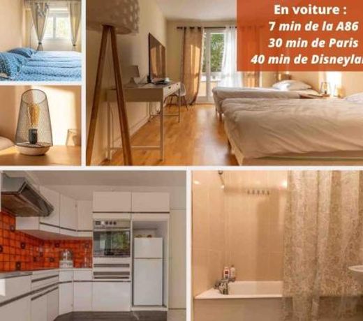 T2 calme et spacieux Plumerette , Creteil -Ideal Pro